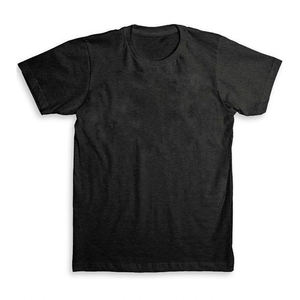 T-shirts Homme 100% Coton Uni Coupe Slim Manches Courtes Vente en Gros Logo Personnalisé Respirant Écologique 180g Tendance Quotidienne - Product Image 6