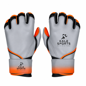 Guantes de béisbol de cuero de la mejor calidad con logotipo personalizado y protección para las muñecas para jugadores deportivos profesionales - Product Image 1