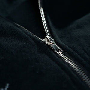 Men's <b>Black</b> Hooded Sweatshirt Oversized Fit Style Autumn Wear Cotton Fleece Rhinestone Regular <b>Hoodie</b> For Man - Product Image 5