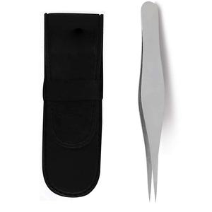 Pinzas Profesionales de Acero Inoxidable con Punta Inclinada para Eliminar Puntos Negros - Product Image 3