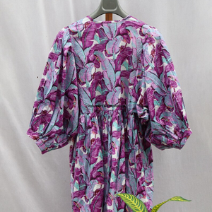 Beautiful floral Cotton <b>Block</b> <b>Printed</b> dress Dress For Casual wear Hand <b>Block</b> <b>Printed</b> Dress - Product Image 4