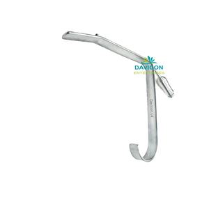 Stainless Steel Customized Size Face-Lift Retractor With <b>Fiber</b> <b>Optic</b> <b>Light</b> Guide | Ferreira <b>Fiber</b> <b>Optic</b> Face Lift Retractor - Product Image 6