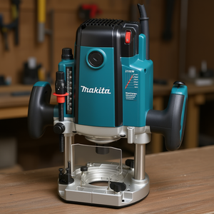 Fresadora Eléctrica de Inmersión de 2100W, 12mm, Alta Potencia, para Trabajos en Madera - Product Image 3