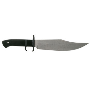 Cuchillo Bowie de acero inoxidable con hoja fija y mango ergonómico para acampar al aire libre, bushcraft, caza y supervivencia. - Product Image 1