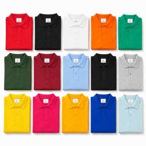 เสื้อเชิ้ตผู้ชายสีน้ำเงินกรมท่า ผ้าถักเรียบ ทรงปกติ แขนสั้น ผ้าฝ้าย 100% สไตล์ลำลอง - Product Image 6