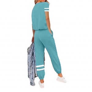 Ensembles de yoga deux pièces de haute qualité pour les femmes Logo personnalisé Design Tendance décente Fitness Wear Tenue de yoga de haute qualité de grande taille - Product Image 6
