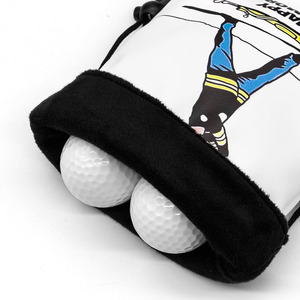 Pochette de golf en cuir véritable, conçue pour les joueurs professionnels, idéale pour les séances d'entraînement quotidiennes, à prix raisonnable. - Product Image 3