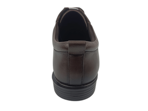 Zapatos Oxford de Vestir para Hombre, Color Marrón, Piel de Oveja, con Cordones, Punta en Pico, para Oficina y Carrera Profesional, Color Sólido, Suela Exterior de TPR, Entresuela de EVA Acolchada - Product Image 2