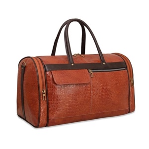 Bolsa de Viaje de Cuero de Alta Calidad con Amplio Espacio de Almacenamiento, Cierre de Cremallera, Personalización con Logotipo y Fabricación Duradera - Product Image 1
