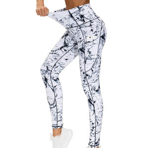 Fashion Wears Fitness Apparel Women Sublimation <b>Leggings</b> Crafted With Smooth <b>Texture</b> Fabric And Factory Direct Pricing - Product Image 1