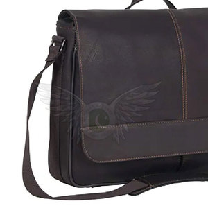 Secure Storage Genuine Leather Casual Laptop <b>Bag</b> for Business Use Durable Carry <b>Bag</b> for Work Devices & Important <b>Documents</b> - Product Image 4