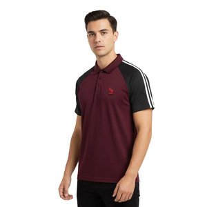 Polo pour homme Solid Trader, tissu haute performance, séchage rapide, léger, texture douce, look élégant, tenue décontractée - Product Image 5