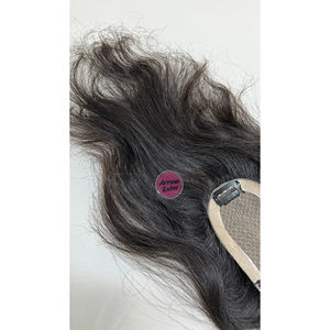 Extensiones de Cabello Ondulado para Cabello Fino, 100% Cabello Humano, Doble Capa, Hechas a Mano, Material de Encaje Transparente, Ligeras y Densas - Product Image 6