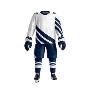 Uniformes de hockey sobre hielo de equipo internacional para hombres - Product Image 4