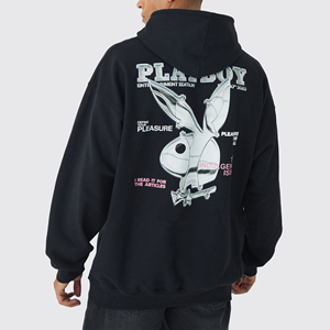 Sudadera con Capucha Personalizada para Hombre, Corte Regular, Color Sólido, 100% Algodón, Informal, para Invierno - Product Image 3