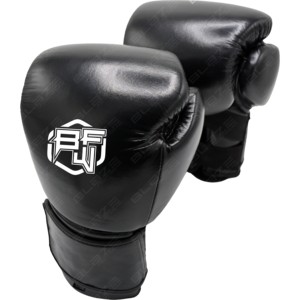 6 Colors Leather Grappling Gloves 8-16oz Professional Kick Boxing Karate Muay Thai MMA Training with Non-Slip Hook Loop Closure - Product Image 5
