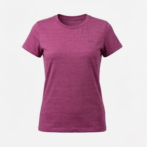 T-shirt slim pour femme, nouvelle collection, style streetwear, manches courtes, imprimé 3D, patchwork, motif à carreaux, couleur personnalisée - Product Image 1