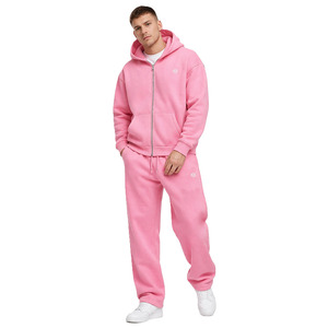Ensembles de sweats à capuche zippés en molleton brossé épais pour hommes, fabricant en gros, personnalisation de marque, fournisseur OEM, streetwear moderne en gros - Product Image 1