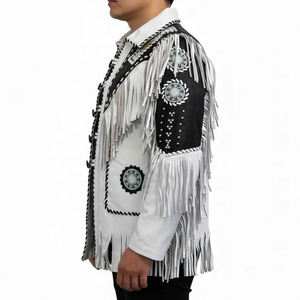 Veste de cowboy personnalisée de haute qualité, logo fin sur le devant, pour homme, hiver, service ODM OEM - Product Image 2