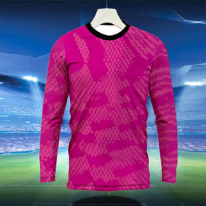 T-shirt à manches longues pour homme, coupe classique, col en V, respirant, écologique, 220 GSM, polyester, de bonne qualité, entièrement sublimé - Product Image 5