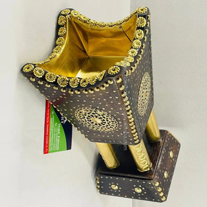 2026 New Arabic <b>Incense</b> burner Golden <b>Incense</b> burner Burning Sandalwood - Product Image 1