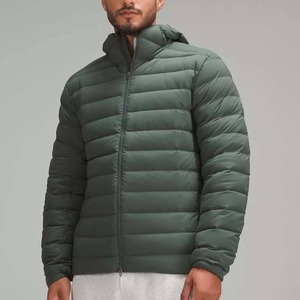 Unisex <b>Winter</b> Puffer <b>Jacket</b> High Quality Full Sleeve Stand Collar Patchwork High Street <b>Jacket</b> Custom Wholesale Inner Fur Hoodie - Product Image 4