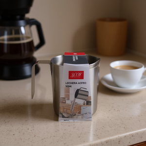 Lechera de 500 ml, Taza de Leche de Acero Inoxidable Resistente, Accesorios para Café y Té - Product Image 3