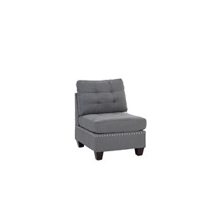 5PC modulo Set in grigio per soggiorno collezione di mobili durevole ed elegante - Product Image 4