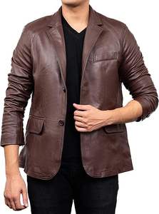 High Quality Custom Tie-Dyev eather Winter Trench Coat Blazer Style Woven Fabric Waterproof - Product Image 3