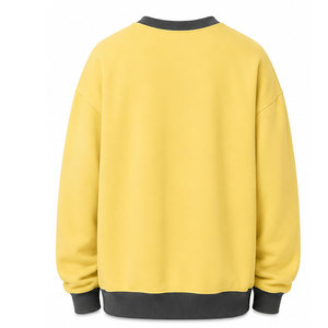 Sweat-shirt lourd et élégant pour homme, pull en molleton confortable avec col rond classique, idéal pour le streetwear quotidien et l'hiver - Product Image 5