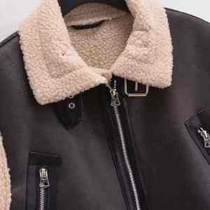 Nouveau gilet en cuir de vachette véritable à col en V, style motard, décontracté, pour homme, grande taille, automne - Product Image 4