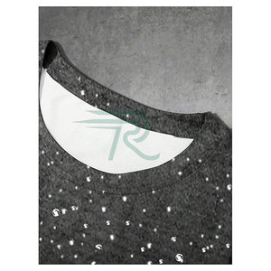 T-shirts pour hommes en polyester 100% - Coupe ajustée - Tricotés - Broderie personnalisée - Vente en gros - Product Image 2