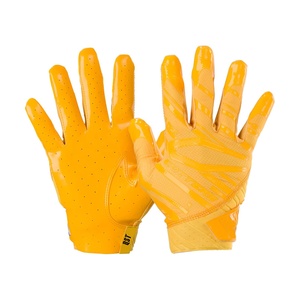 Gants de receveur de football américain pour jeunes, design personnalisé, tissu en cuir respirant, équipement sportif multifonctionnel, QST INTERNATIONAL - Product Image 1