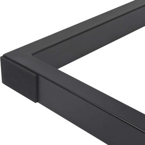 28X 23 in Metal Legs Square Shape Set of 2 <b>Dining</b> Table Legs Capacity 2204lbs Load <b>Black</b> Color DIY Furniture Legs EDPTBL006 - Product Image 6