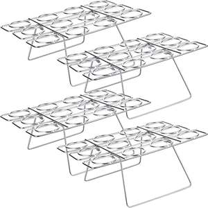 ที่วางโคนไอศกรีมแบบมีช่องหลายช่อง ชั้นวางโชว์ขนมหวานแบบใช้ซ้ำได้สำหรับงานปาร์ตี้ งานวันเกิด ไอศกรีมบาร์ - Product Image 5