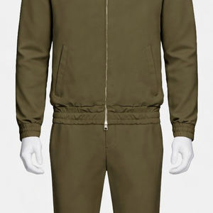 Conjunto de ropa de invierno transpirable al por mayor para hombre, chaqueta con cremallera personalizada de alta calidad, chándal estilo streetwear para hombre - Product Image 6