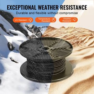 Corda Elastica Resistente da 3/8 Pollici, Bobina da 120ft/36m, Cinghie Elastiche Premium 100% Estensibili - Product Image 3