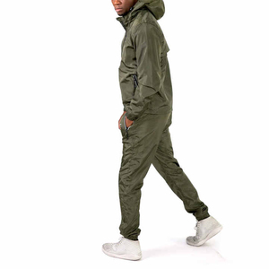 Ensemble coupe-vent unisexe décontracté le plus vendu, faible MOQ, tenue d'extérieur, survêtement à capuche coupe ajustée pour l'hiver, costume tendance - Product Image 6