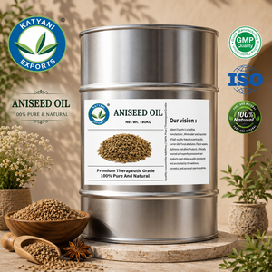 คาทยานี เอ็กซ์พอร์ตส์ น้ำมันหอมระเหยโป๊ยกั๊ก (Pimpinella Anisum) บริสุทธิ์ 100% จากเมล็ดพืช น้ำหนัก 1 กิโลกรัม - สำหรับเครื่องสำอางและน้ำมันหอมระเหยบำบัด - Product Image 4