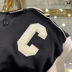 Chaqueta de Béisbol Transpirable para Niños, Chaqueta Deportiva Juvenil Resistente al Viento, Chaqueta Varsity para Niños Pequeños con Parche Personalizado Estampado - Product Image 6
