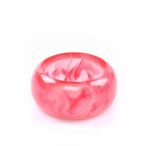 Tazones Redondos Grandes de Resina Ecológicos y Modernos para Frutas y Ensaladas, Tazones para Servir Hechos a Mano de Alta Calidad en Varios Colores - Product Image 4