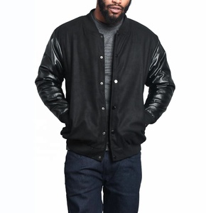 Chaqueta universitaria de lana personalizable para hombre, chaqueta de béisbol de invierno con bordado universitario escolar Vintage para hombre - Product Image 3