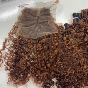 Textura birmana Color marrón Color natural humano vietnamita Precio de fábrica Extensiones de cabello - Product Image 4