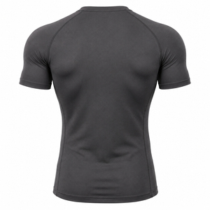 Camiseta Deportiva de Compresión para Hombre, Precio al por Mayor, Absorbe la Humedad, para Gimnasio y Fitness, con Logotipo Personalizado Disponible - Product Image 2
