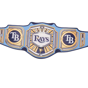 Cinturón de Campeonato de los Tampa Bay Rays, Cinturón Oficial para Fanáticos del Deporte, Cinturón de Lucha Libre Personalizable de Primera Calidad para Coleccionistas - Product Image 5