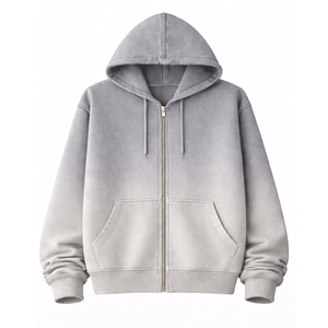 Sweat à capuche pour homme 100% coton, doux et respirant, coupe classique, style hip-hop, idéal pour les tenues décontractées d'hiver et la mode urbaine - Product Image 2