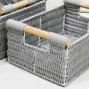 Artex Dong Thap Woven <b>Baskets</b> for Kitchen <b>Baby</b> & Kids-Plastic Vegetable & Laundry <b>Basket</b> with Lid for <b>Storage</b> - Product Image 5