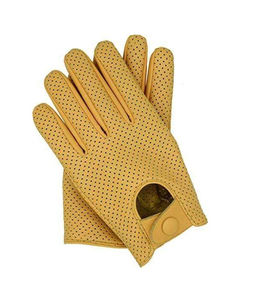 Gants de conduite de sécurité populaires à doigts entiers, haute performance, fonction écran tactile, confortables, en cuir, pour la conduite sportive - Product Image 6