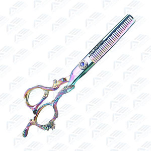 Ciseaux de Salon de Coiffure Professionnels avec Logo Personnalisé, Ciseaux de Coiffure et d'Effilage en Acier Inoxydable - Product Image 5