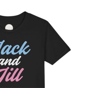 T-shirt noir à motif familial, en coton doux, col rond, manches courtes, vêtements décontractés pour tous les jours - Product Image 5